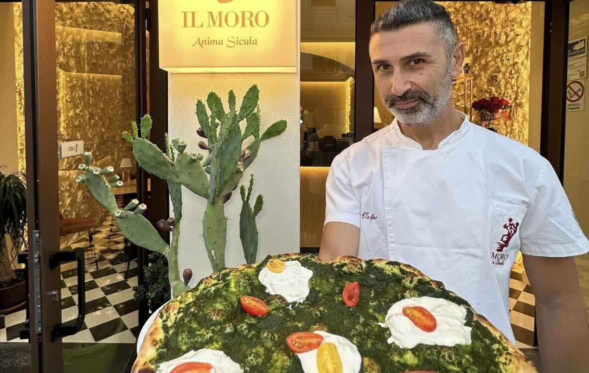 L'ingresso de Il Moro Anima Sicula nel centro storico di Sommatino